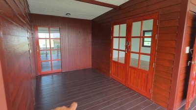 บ้านพร้อมที่ดิน 1 ไร่ 1 งาน 29 ตร.วา บ้านทรงไทยคู่ (น๊อคดาวน์)