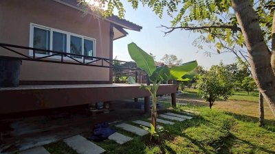 บ้านสวนทำเลติดถนนลาดยาง 2.2ล้าน