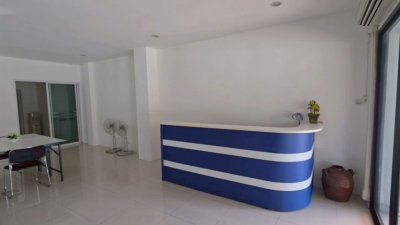 อาคาร 3 ชั้น 2 คูหา ติดถนนทางหลวงชนบทราชบุรี-สมุทรสงคราม