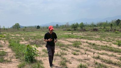 หน้าที่ดินติดถนนลาดยาง 40 เมตร น.ส.3 ก ครุฑเขียว 3 ไร่