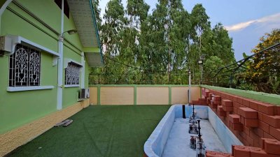 ที่ดินพร้อมบ้าน เขตตลาดจอมบึง ใกล้โรงเรียนมัธยม อ.จอมบึง จ.ราชบุรี