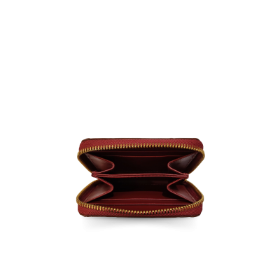 CACCB-006 : CROCODILE LEATHER MINI ZIP WALLET