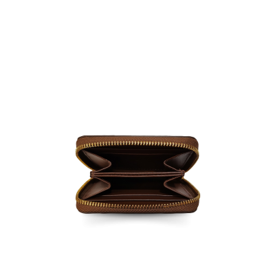 CACCB-006 : CROCODILE LEATHER MINI ZIP WALLET