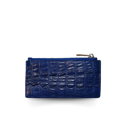 CROCODILE LEATHER CARD HOLDER COIN PURSE : CACCB023BTMX