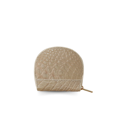 CROCODILE LEATHER COIN PURSE: CACCB030Y
