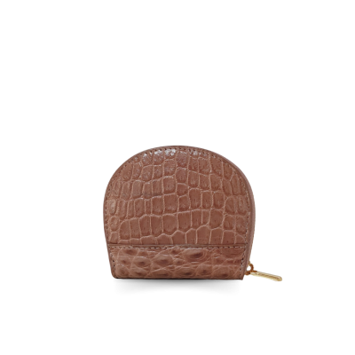 CROCODILE LEATHER COIN PURSE: CACCB030Y