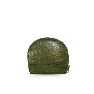 CACCB030Y : CROCODILE LEATHER COIN PURSE