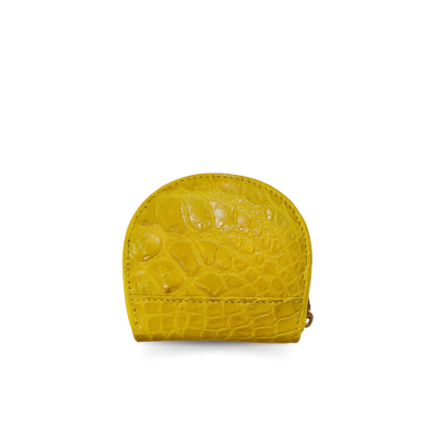 CACCB030Y : CROCODILE LEATHER COIN PURSE