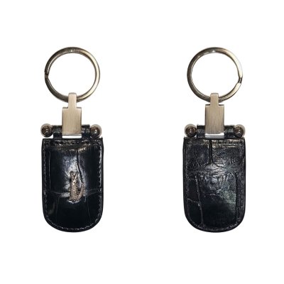 CROCODILE LEATHER KEYCHAIN : CACKC004S
