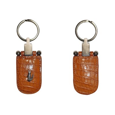CROCODILE LEATHER KEYCHAIN : CACKC004S