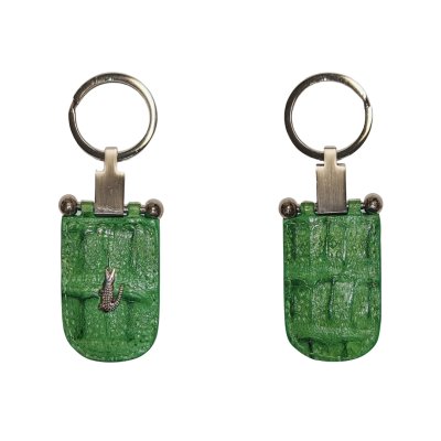CROCODILE LEATHER KEYCHAIN : CACKC004S