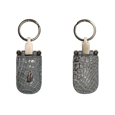 CROCODILE LEATHER KEYCHAIN : CACKC004S
