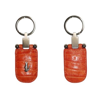 CROCODILE LEATHER KEYCHAIN : CACKC004S