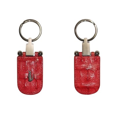 CROCODILE LEATHER KEYCHAIN : CACKC004S