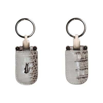CROCODILE LEATHER KEYCHAIN : CACKC004S