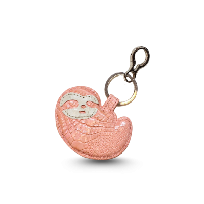 CROCODILE LEATHER KEYCHAIN : CACKC011SL