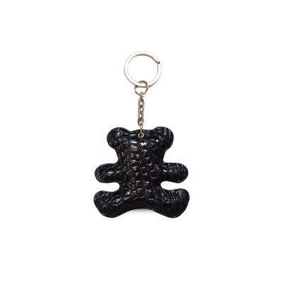CROCODILE LEATHER KEYCHAIN : CACKC012B