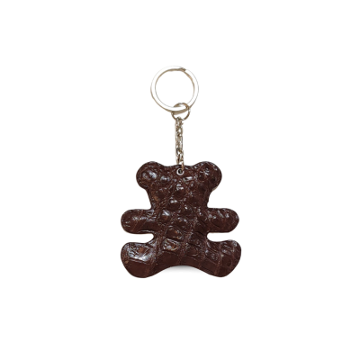 CROCODILE LEATHER KEYCHAIN : CACKC012B