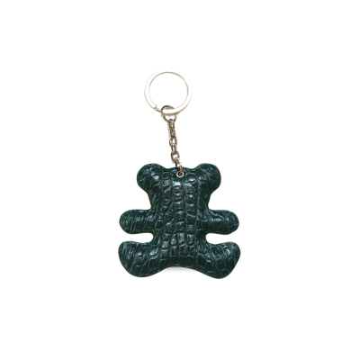 CROCODILE LEATHER KEYCHAIN : CACKC012B
