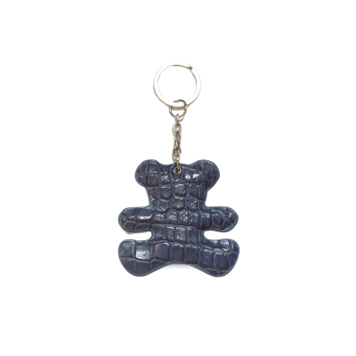 CROCODILE LEATHER KEYCHAIN : CACKC012B