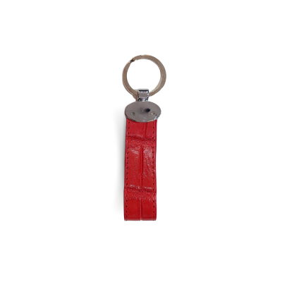 CROCODILE LEATHER KEYCHAIN : CACKC018