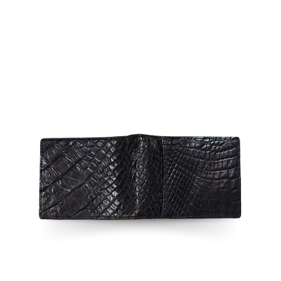 CROCODILE LEATHER MONEY CLIP : CACMC008R