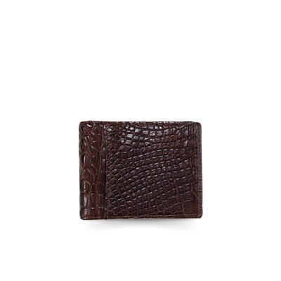 CROCODILE LEATHER MONEY CLIP : CACMC008R