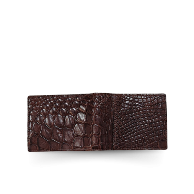 CROCODILE LEATHER MONEY CLIP : CACMC008R