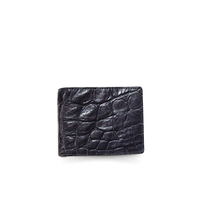 CROCODILE LEATHER MONEY CLIP : CACMC008R