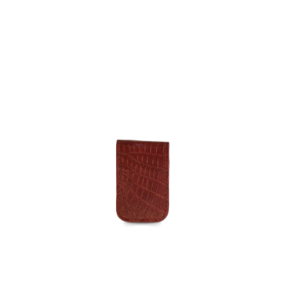 CACMC-001TL | GENUINE CROCODILE LEATHER MAGNETIC MONEY CLIP