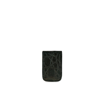 CACMC-001TL | GENUINE CROCODILE LEATHER MAGNETIC MONEY CLIP