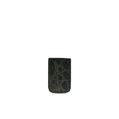 CACMC-001TL | GENUINE CROCODILE LEATHER MAGNETIC MONEY CLIP