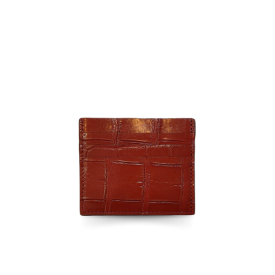 CACNC-001 : CROCODILE LEATHER CARD HOLDER