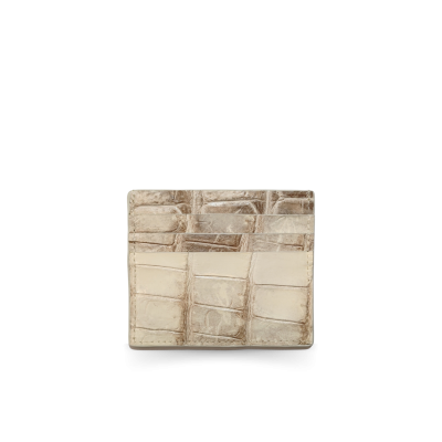 CACNC-001 : CROCODILE LEATHER CARD HOLDER