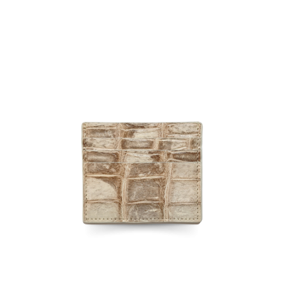 CACNC-001 : CROCODILE LEATHER CARD HOLDER