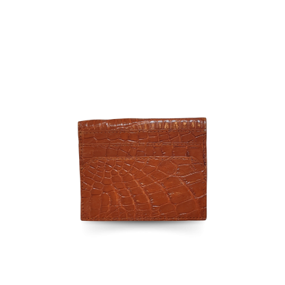 PALMA CROCODILE LEATHER CARD HOLDER : CACNC006SLY