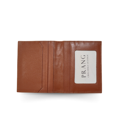 PALMA CROCODILE LEATHER CARD HOLDER : CACNC006SLY