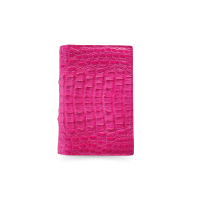 CACPW001HKMX : CROCODILE HORNBACK LEATHER PASSPORT COVER