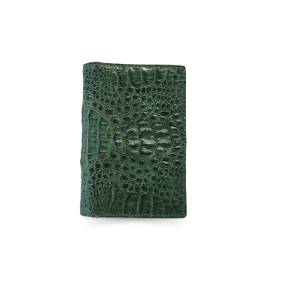 CACPW001HKMX : CROCODILE HORNBACK LEATHER PASSPORT COVER