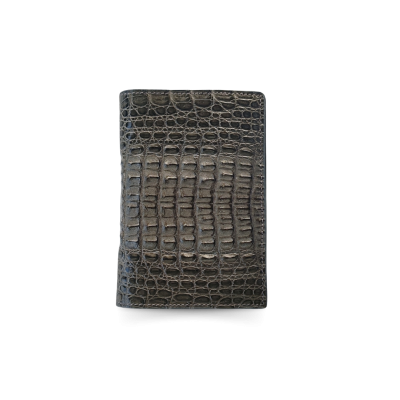 CROCODILE HORNBACK LEATHER PASSPORT COVER : CACPW001HKMX CROCODILE HORNBACK LEATHER PASSPORT COVER : CACPW001HKMX