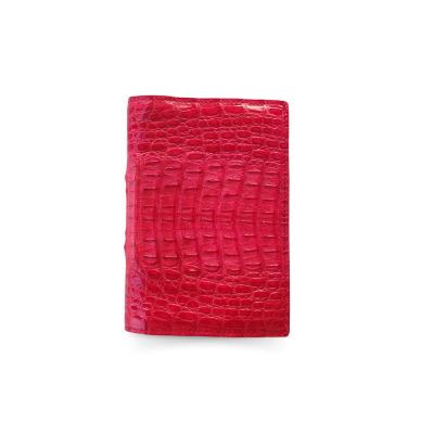 CACPW001HKMX : CROCODILE HORNBACK LEATHER PASSPORT COVER