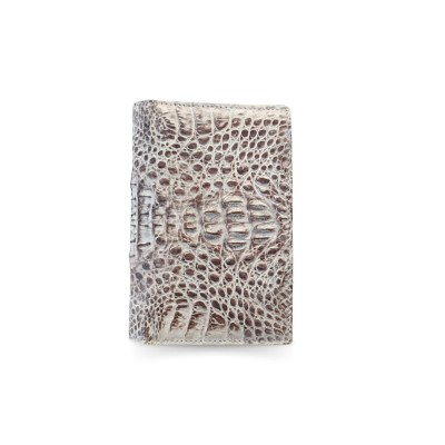 CACPW001HKMX : CROCODILE HORNBACK LEATHER PASSPORT COVER