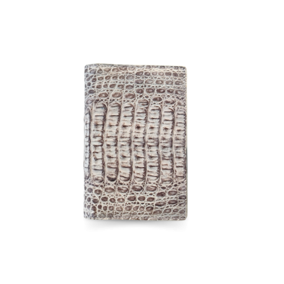 CACPW001HKMX : CROCODILE HORNBACK LEATHER PASSPORT COVER