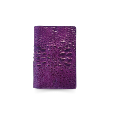 CACPW001HKMX : CROCODILE HORNBACK LEATHER PASSPORT COVER