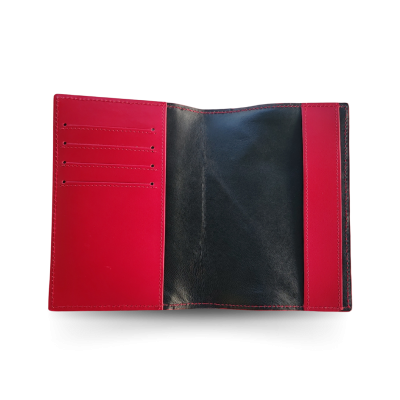 CROCODILE TAIL LEATHER PASSPORT COVER : CACPW001TMX