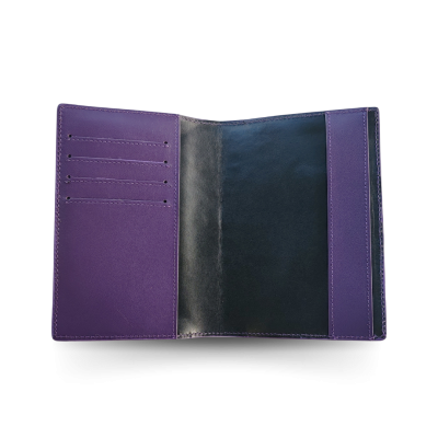 CROCODILE TAIL LEATHER PASSPORT COVER : CACPW001TMX