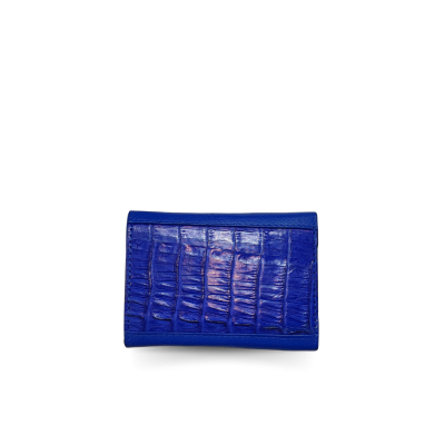 CACWK-001R : CROCODILE LEATHER TRI-FOLD KEY WALLET