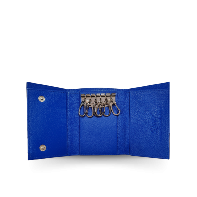 CACWK-001R : CROCODILE LEATHER TRI-FOLD KEY WALLET