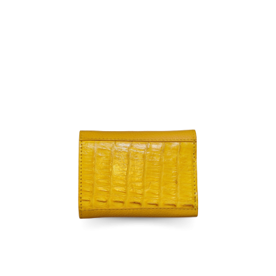 CACWK-001R : CROCODILE LEATHER TRI-FOLD KEY WALLET