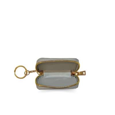 CACWK033SAY : CROCODILE BELLY LEATHER KEY POUCH KEY HOLDER